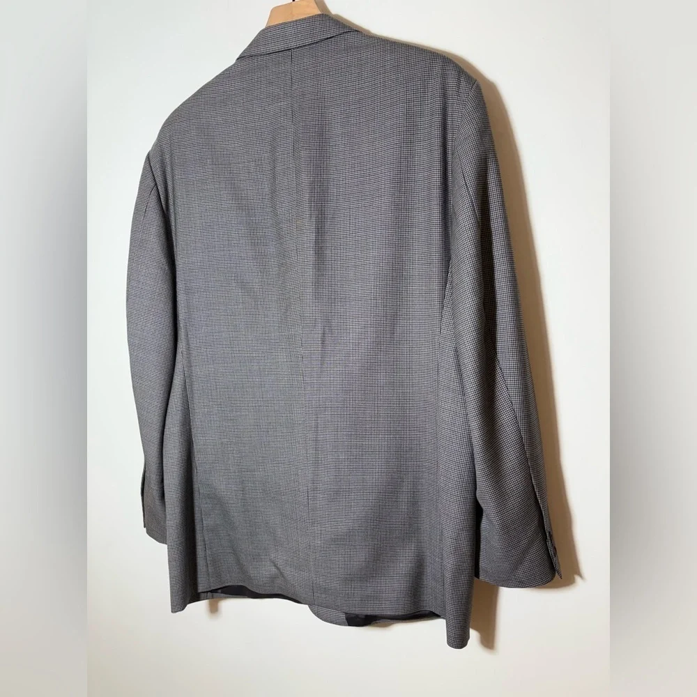 Brooks Brothers 346 Men's Gray Harringtone Wool Blazer Sport Coat 44R Jacket